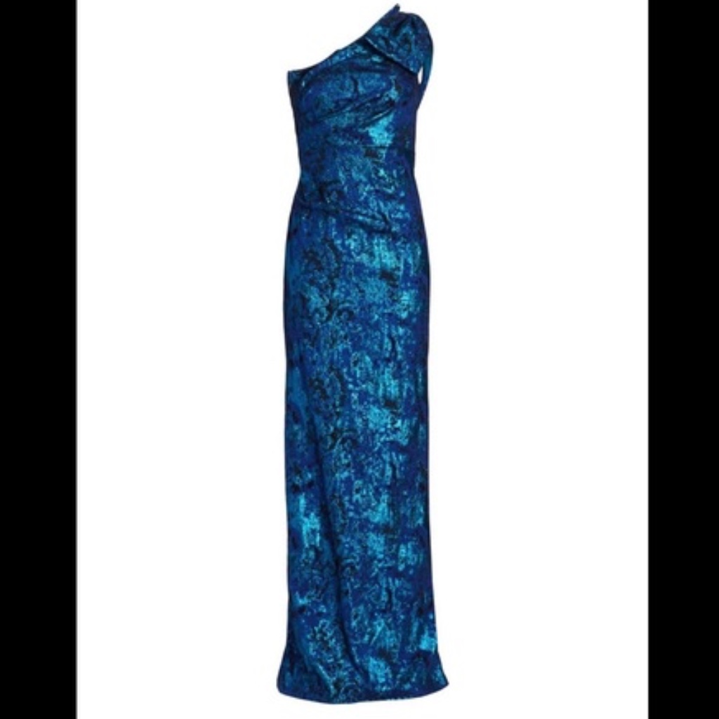 Ricki Freeman For Teri Jon One Shoulder, Formal Evening Gown, Mother Of Bride 8